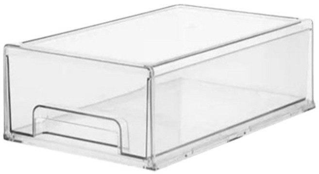 냉장고 서랍 수납함 서랍형, 투명, 1개