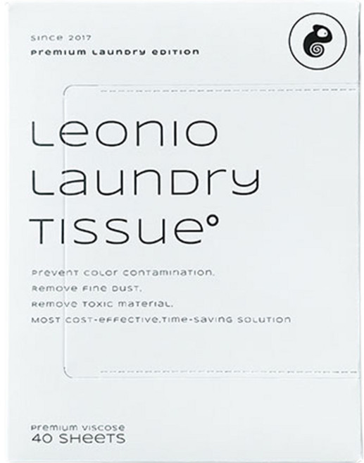 레오니오 이염방지 세탁티슈, 화이트, 1개