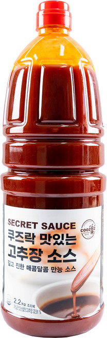 쿠즈락 맛있는 고추장 소스, 2.2kg, 1개