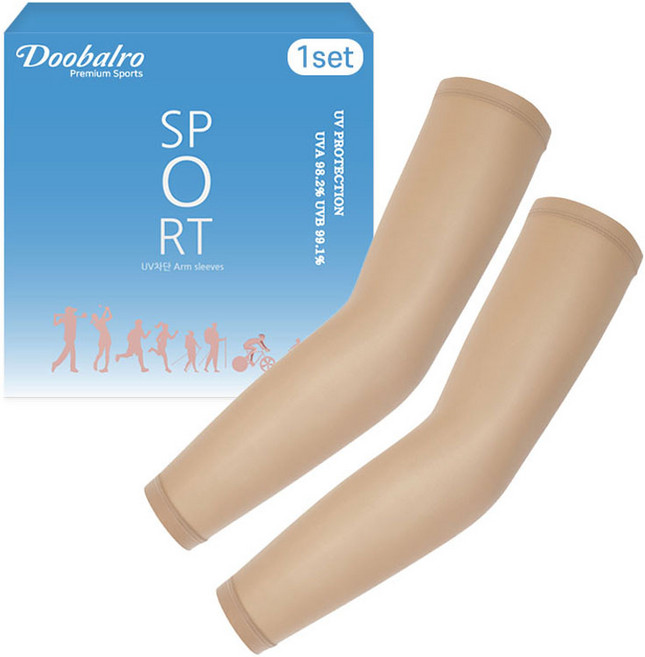 두발로 UV 자외선 차단 스포츠 쉘론 쿨토시, 1세트