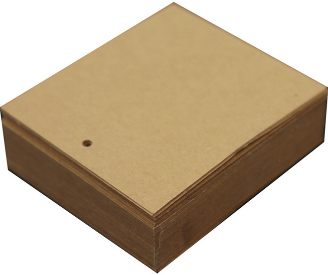 아이엔피 사각무지 라벨택 직 6 x 7 cm, 크라프트, 200개