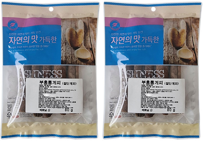 부흥 통계피 절단, 80g, 2개