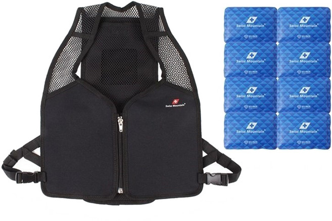 스위스마운틴 남녀공용 아이스 스포츠조끼