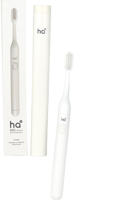 하이 음파 전동 칫솔, WHITE, 1세트
