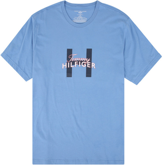 타미힐피거 남성용 크루넥 반팔티 09T4161-474