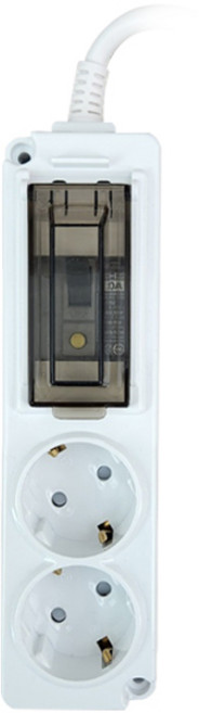 원스탑 고용량 누전차단용 멀티탭 2구 PSCP02, 5m, 혼합색상, 1개