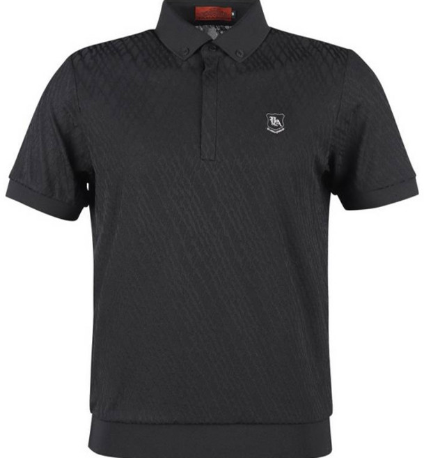 야마구치골프 마스터베어 럭스골프 남성용 프리미엄 시보리 반팔 골프셔츠 YG3M415