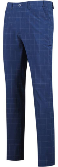 마스터베어 럭스골프 남성용 히든밴드 투어핏 체크 골프바지 MS3MV034