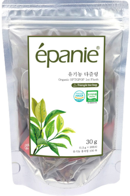 에빠니 유기농 홍차 다즐링, 1.5g, 20개입, 1개