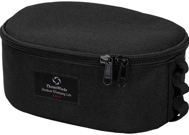 ThousWinds 시에라컵 케이스, 블랙, 1단, 1개