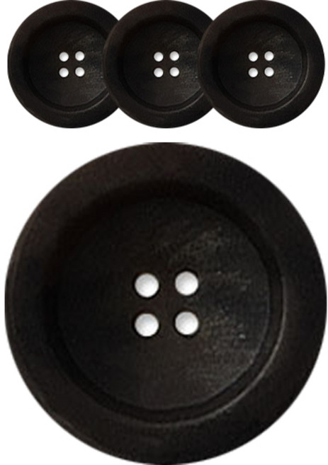 동대문단추왕 고급 무광 코트 가디건 큰 사이즈 단추 30mm, DBR텔미, 4개