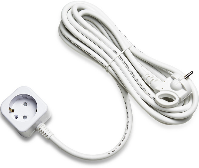 에코파워탭 네모 1구 연장선 16A, 3m, 1개