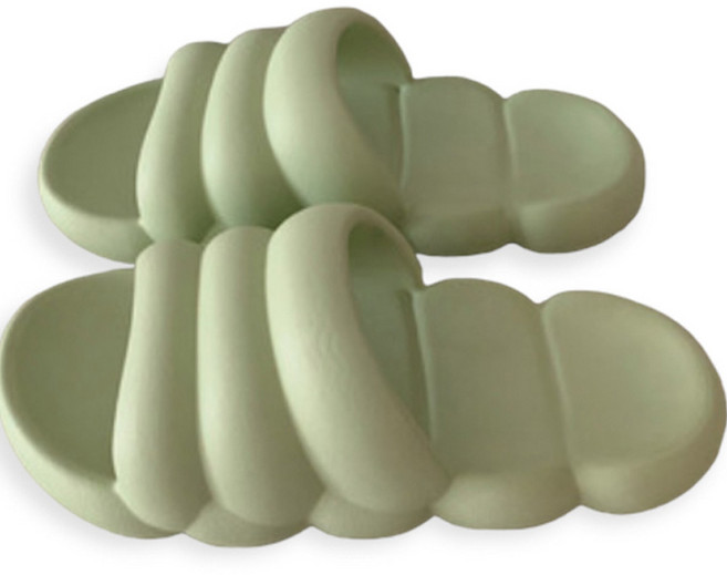 프랑온드 마카롱 슬리퍼, 그린, 1개