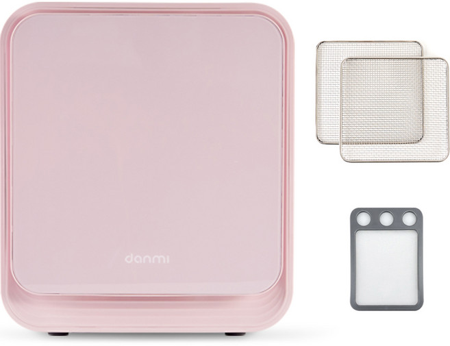 단미 UVC LED 젖병 살균기 DA-UVST01, 핑크