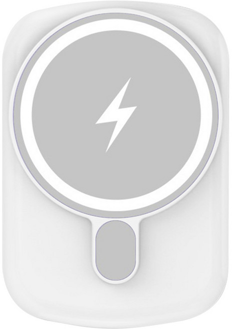 누아트 맥세이프 보조배터리 5000mAh, 화이트