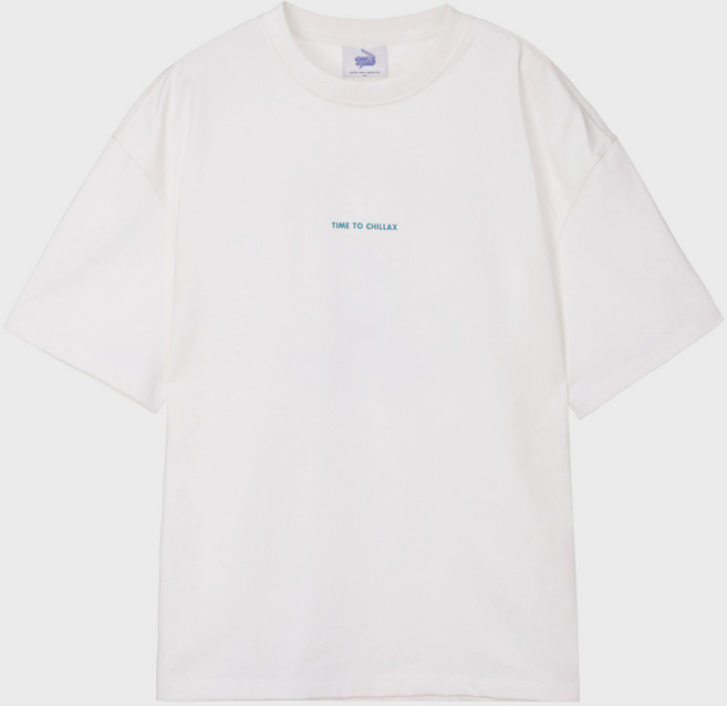 Mind Bridge 男款Chill背後圖案寬鬆短袖T恤 MXTS3163