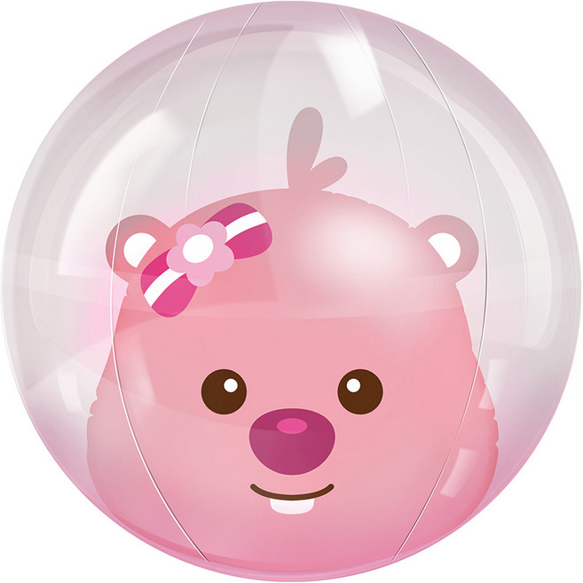 위니코니 루피 비치볼40, 400mm, 혼합색상, 1개