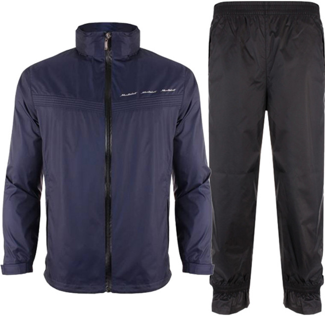 멘탈리스트 남성용 테프론코팅 멀티 익스트림 비옷 상하의 세트, 네이비