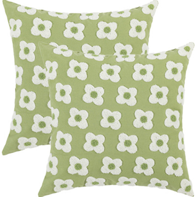 다마다마 플라워 데이지 쿠션커버 2p