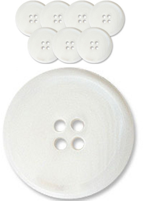 동대문단추왕 고급 무광 코트 가디건 단추 18mm, 멜버른WT, 8개