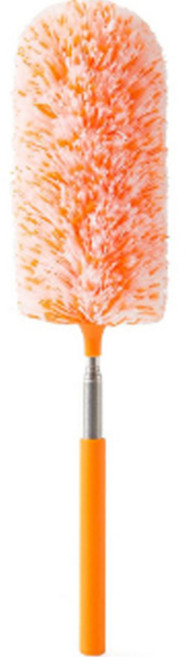 클레어라 길이조절 먼지털이개, 오렌지, 1개