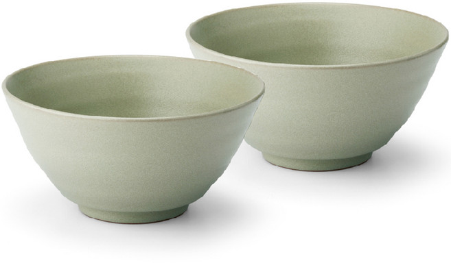 KwangJuYo Dam系列麵碗組, 2個, 淡綠色