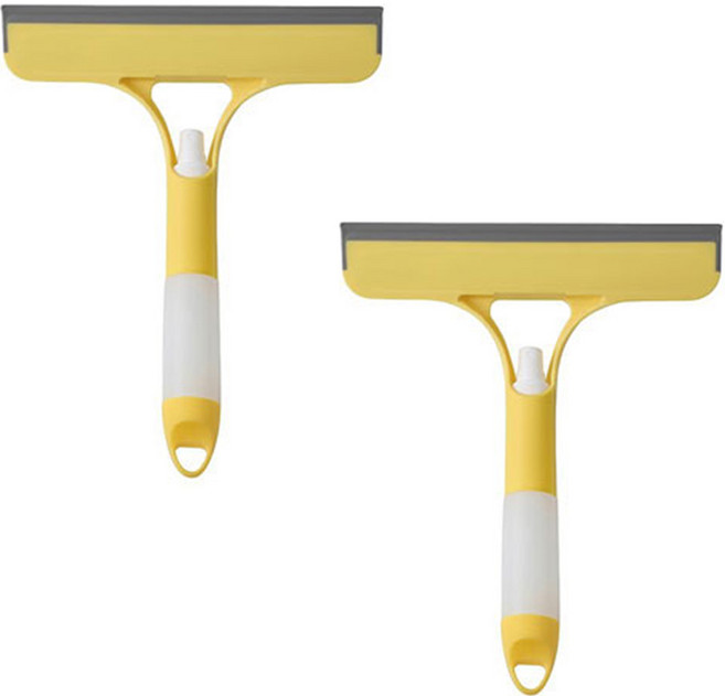 더자카 원스톱 멀티 핸디형 유리닦이 옐로우, 2개