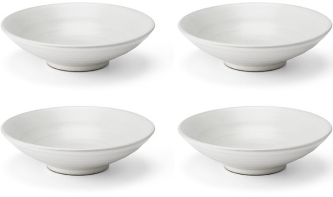 KwangJuYo Dam系列陶瓷碗組 13號, 淡白色, 4個