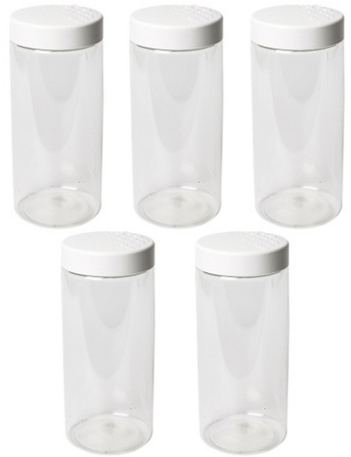 소담 다용도 보관용기 화이트 800ml, 5개