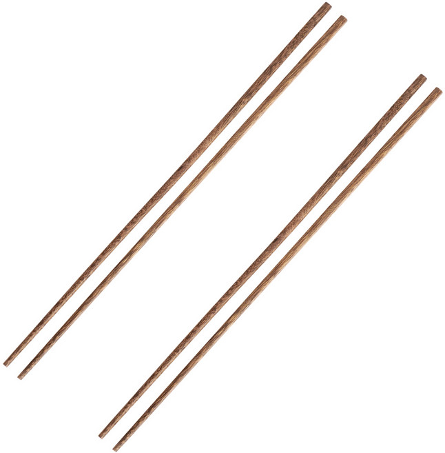 인블룸 원목 튀김용 젓가락, 2개