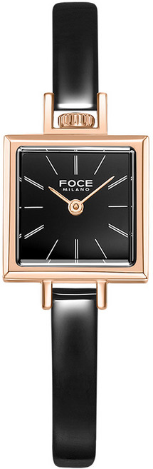 FOCE 米蘭 Lady Forche 方形皮革手錶 19.5mm FM1913