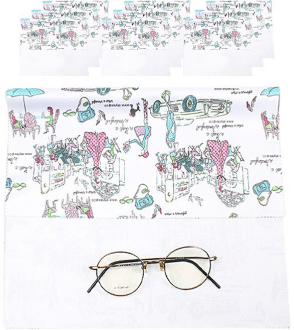 멜라크메 특대형 극세사 안경닦이 30 x 40 cm 10p