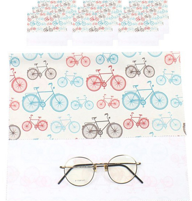 멜라크메 왕 특대형 극세사 안경닦이 자전거 클리너 30 x 40 cm 10p