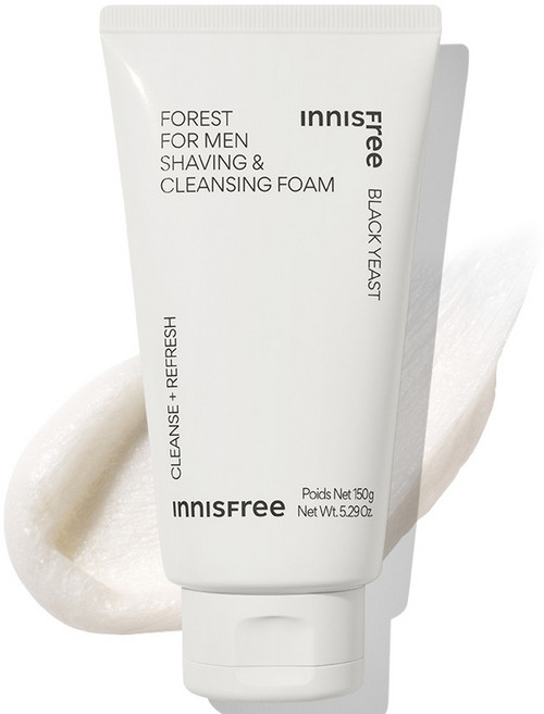 이니스프리 포레스트 쉐이빙&클렌징폼, 150g, 1개