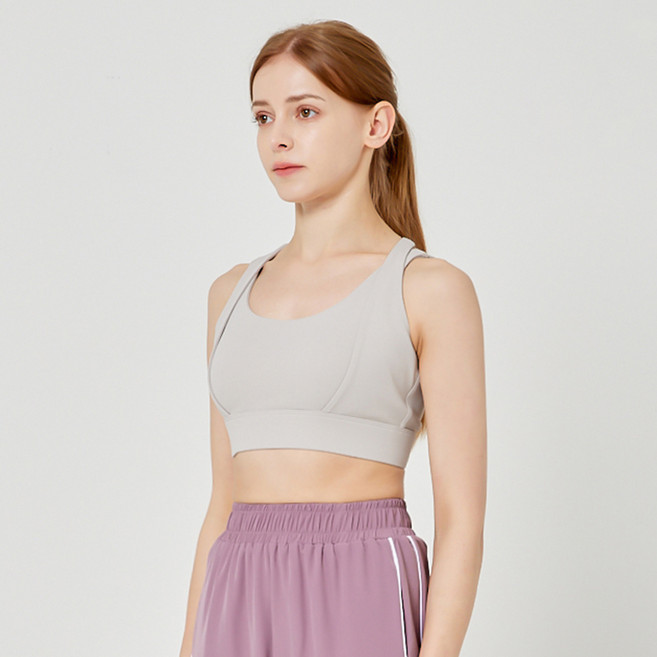 리나라인 여성용 이중 숄더 브라탑 CST 08