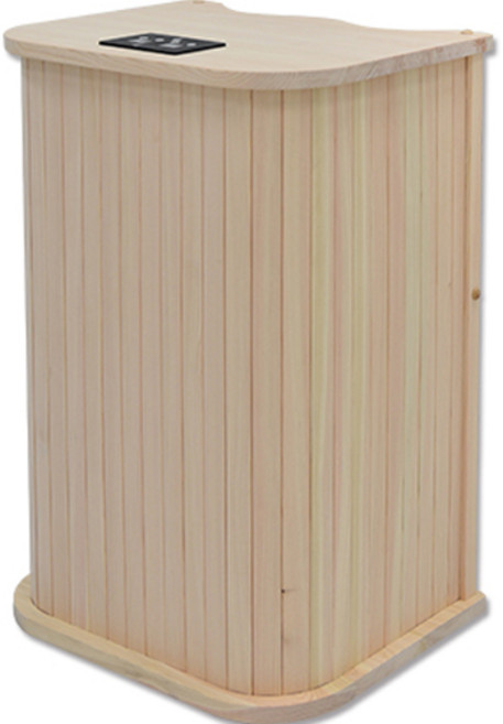 굿프렌드 편백 캡틴 건식 족욕기, GOOD-F60, 나무색