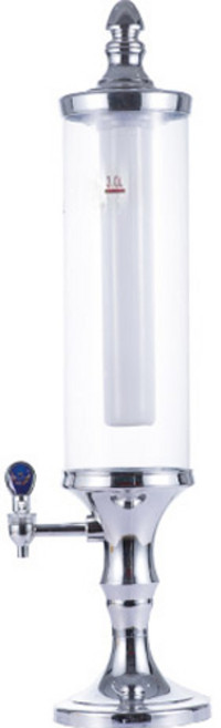 맥주타워 new맥주타워 소맥제조 혼술 파티 폭탁주 디스펜서 와인, new맥주타워 실버, 3L, 1개