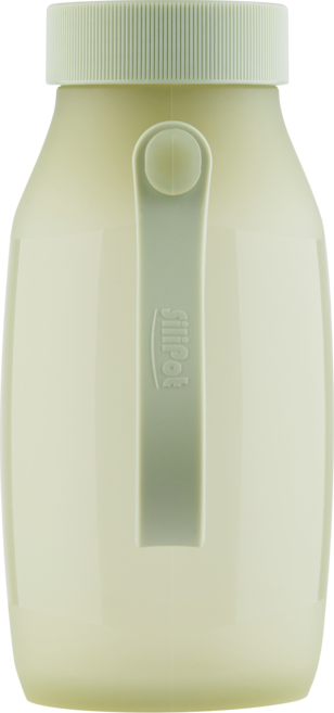 실리팟 실리콘 핸디보틀, 올리브그린, 400ml, 1개