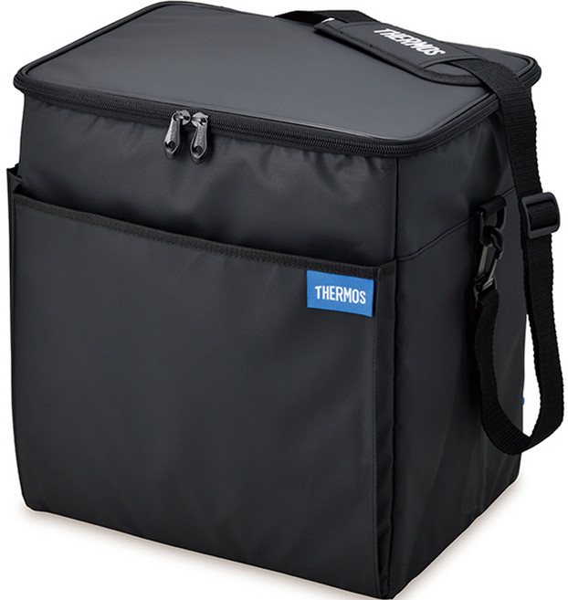 써모스 콤팩트 소프트 쿨러백 REQ-020K, 블랙, 20L