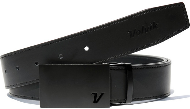 볼빅 VBCP 모노 빅버클 가죽벨트, 블랙, 1개