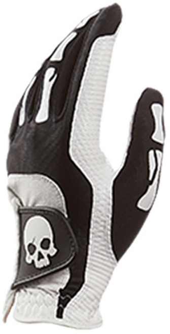 볼빅 여성용 스컬 라이크라 골프장갑 왼손용, 화이트, 1개