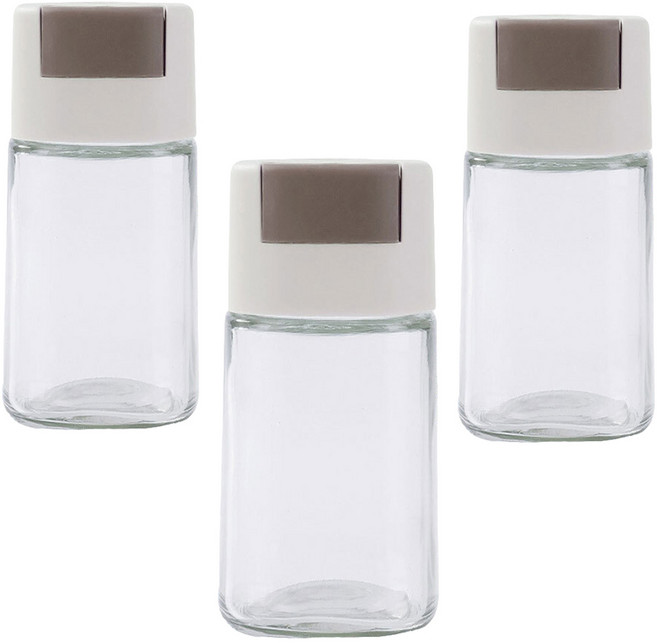 미미네아쿠아 관상어용 열대어 과립형사료 급여통, 3개