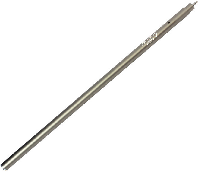 캠프빌리지 듀랄루민 슬라이드 가변폴대 3단 티탄, 1개