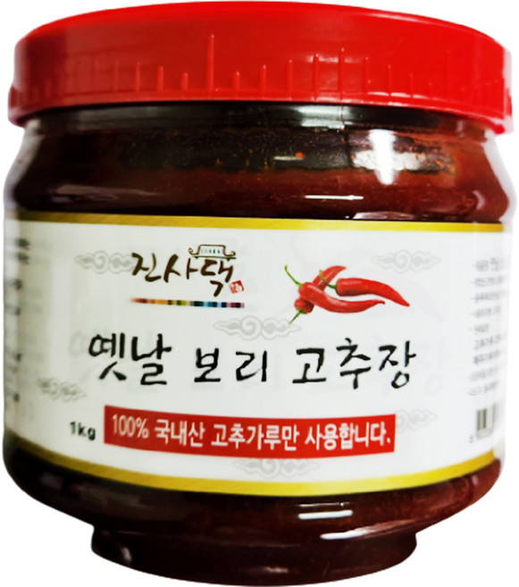 진사댁 옛날 보리 고추장, 1kg, 1개