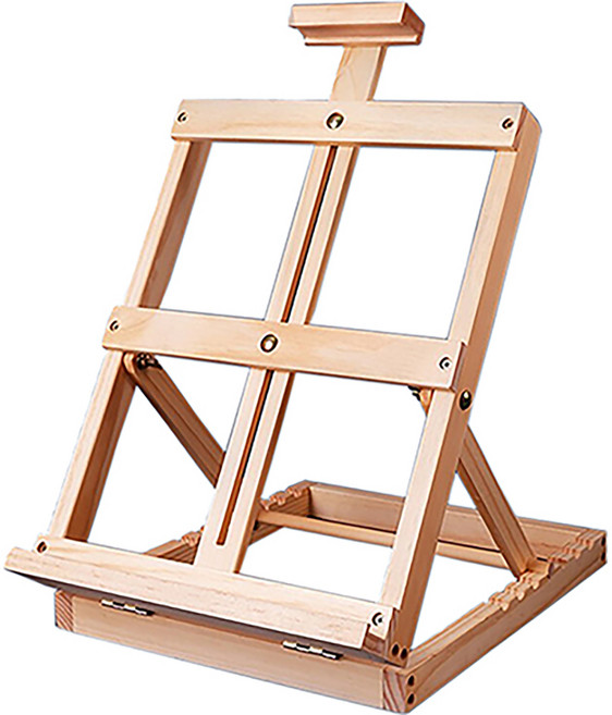 휴대 수업용 테이블 원목 이젤 3W013