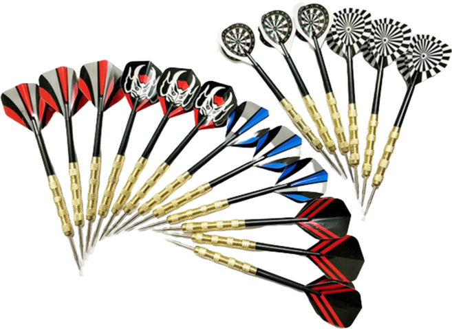 네오린 스포츠 다트핀 바늘 6종 x 3p 세트, 2호, 1세트