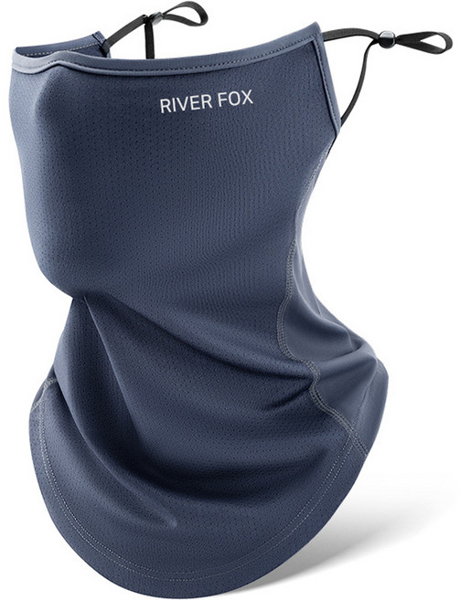 리버폭스 아웃도어 스포츠 오토바이 UV 자외선 차단 코튼 멀티스카프, 그레이