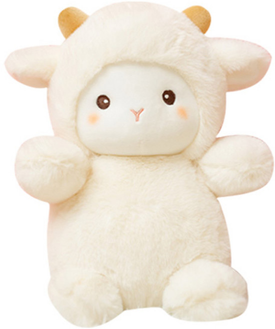 딩동펫 동물나라 반려동물 애착인형 장난감, 양, 1개