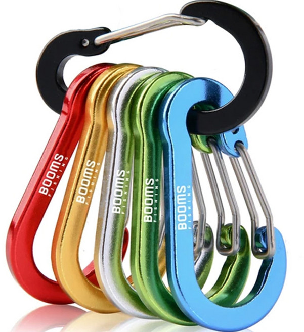 붐스피싱 CC1 카라비너, 혼합색상, 6개