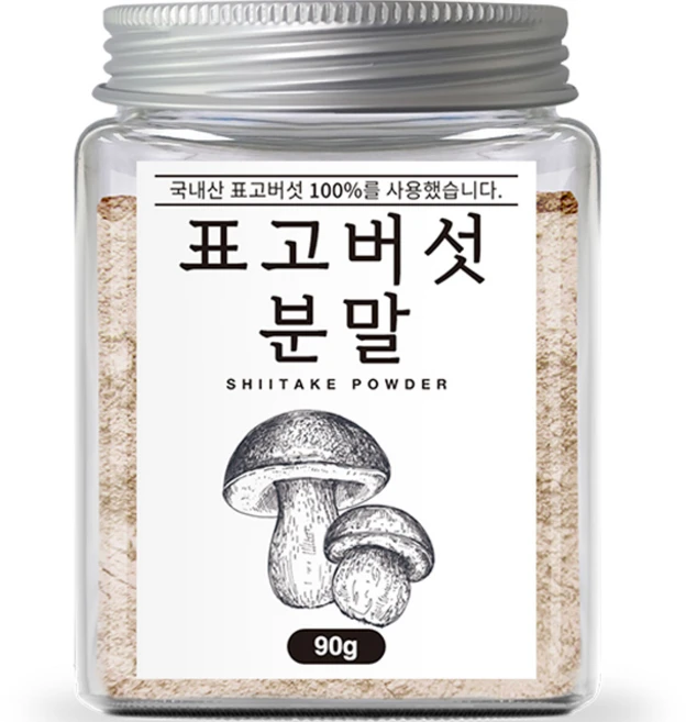 조은약초 표고버섯 분말, 90g, 1개 - 쿠팡